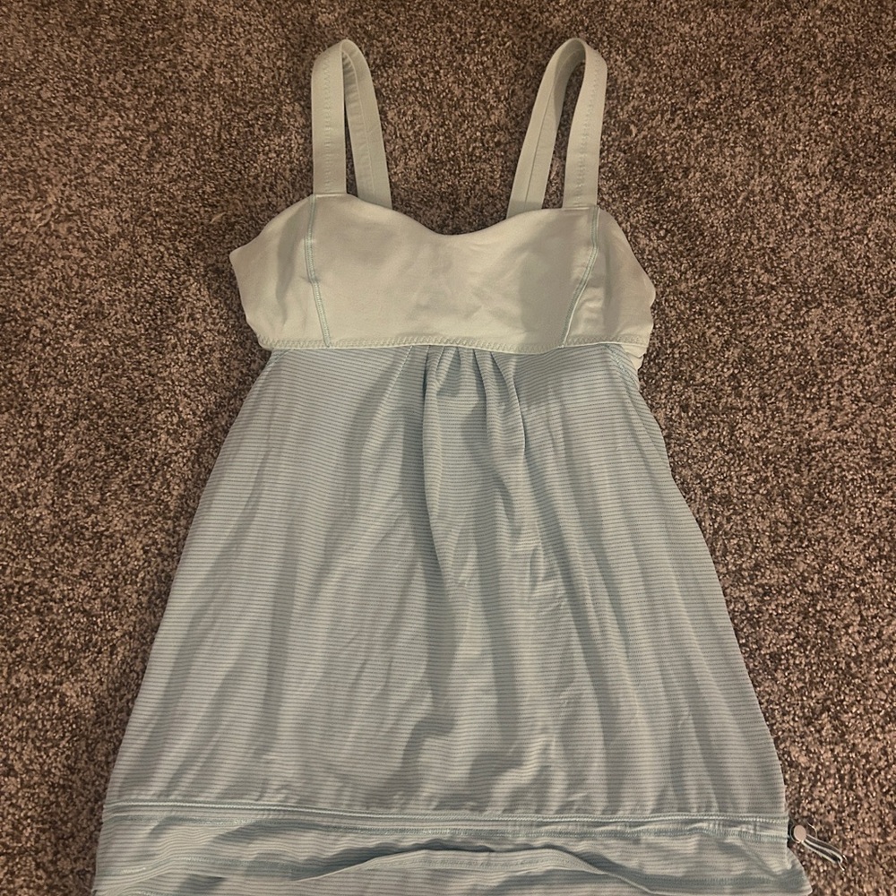 Lululemon teal Tank Top